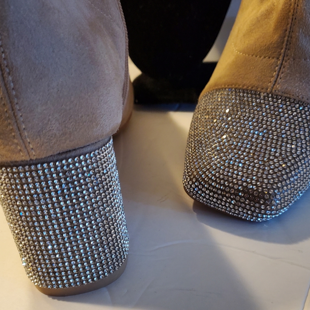 LAST PAIR💥Tan bling boots - Picture 7 of 7